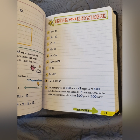 Everything you need to ace math in one big fat notebook - Picture 3 of 4